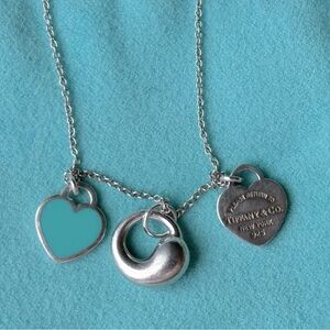 Customized Tiffany 3 pendant necklace